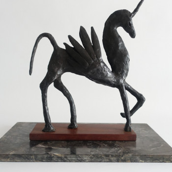 Contemporary work named « P-Licorne (n° 43) », Created by DIDIER FOURNIER
