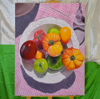 Named contemporary work « Seasonal fruits », Made by MANON BLET