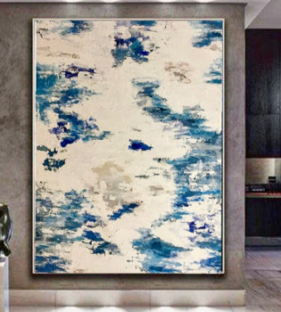 Contemporary work named « Ocean », Created by CAROLINE JAYON