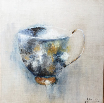 Named contemporary work « La tasse », Made by PATRICIA DELEY