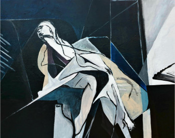 Contemporary work named « Tango solo », Created by YOSSERIAN GEAIRON