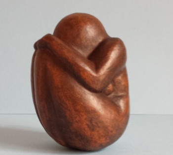 Named contemporary work « femme boule 2 », Made by ISABELLE MOTTE