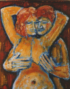 Named contemporary work « Couple - (10p) », Made by LUC LUFA