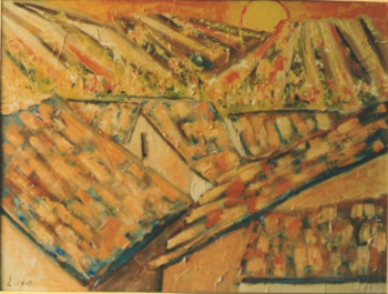 Contemporary work named « les Vignes   -   0673428213 », Created by LUFA
