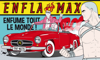 Named contemporary work « Enfla Max enfume tout le monde ! », Made by DAVID TANFIN