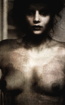 Named contemporary work « Nuisette..... », Made by PHILIPPE BERTHIER