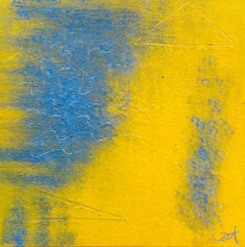 Named contemporary work « N° 7 - œuvre symboliste - (455 Euros) », Made by AVANZINI "ISA"