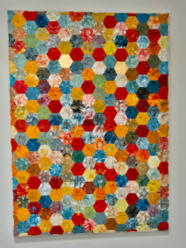 Named contemporary work « Mosaic Patchwork 2 », Made by PIERRE JOSEPH
