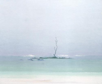 Named contemporary work « La mousson à l'île maurice », Made by MARTHE BRILMAN