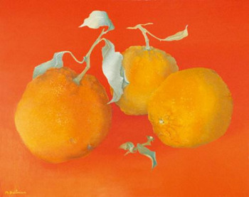 Named contemporary work « Les oranges amères », Made by MARTHE BRILMAN