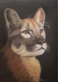 Contemporary work named « PUMA », Created by SYLOU