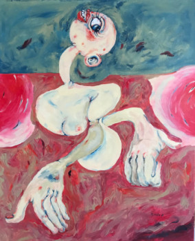 Named contemporary work « Distorsion », Made by SIRENA