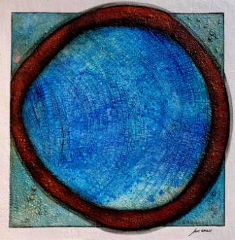 Contemporary work named « Lua de cobre », Created by JANE GRIECO