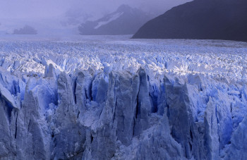 Named contemporary work « Glacier Perito Moreno. Ushuaia. Patagonie », Made by DOMINIQUE LEROY