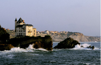 Named contemporary work « Biarritz », Made by DOMINIQUE LEROY