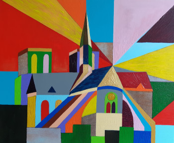 Named contemporary work « Notre Dame de Paris », Made by STéPHANE CANTIN