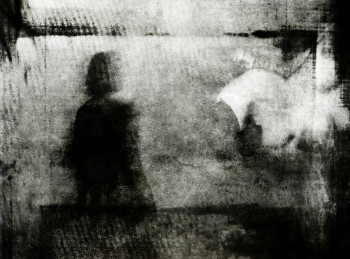 Named contemporary work « Je t'attendais........ », Made by PHILIPPE BERTHIER