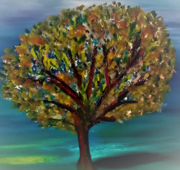 Contemporary work named « L ARBRE A VINCENT », Created by MARIE AFFILIE