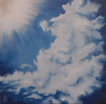 Named contemporary work « Cloud », Made by GRIFTER