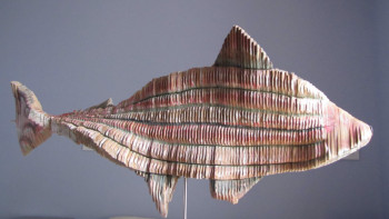 Contemporary work named « le Grand Poisson des Mers du Sud . sm 596 », Created by JEAN PAUL BOYER