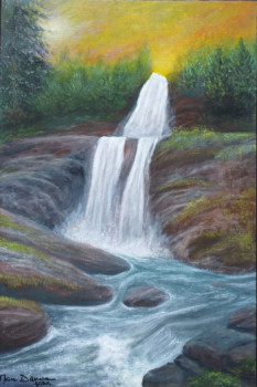 Contemporary work named « "La cascade.." », Created by MARC DANCRE