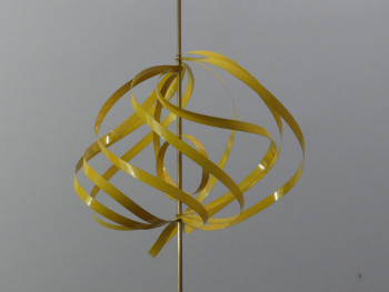 Contemporary work named « dix petites lames jaunes  sm 784 », Created by JEAN PAUL BOYER