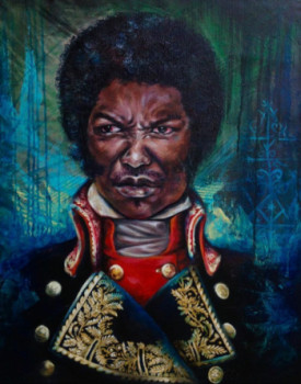 Named contemporary work « Portrait de Toussaint », Made by DARIUS