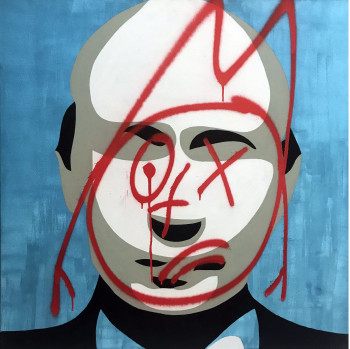 Contemporary work named « Vladimir », Created by HERVé LOISEAU