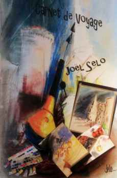 Contemporary work named « Tour de la Rochelle avec balise », Created by SELO