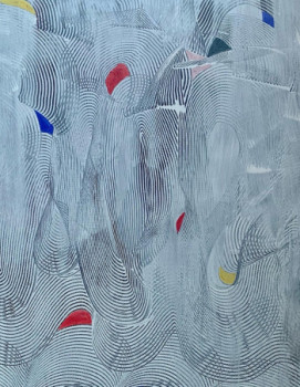 Contemporary work named « Carnaval fog », Created by ROCHE