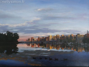 Named contemporary work « Vancouver », Made by NELLY SIMON