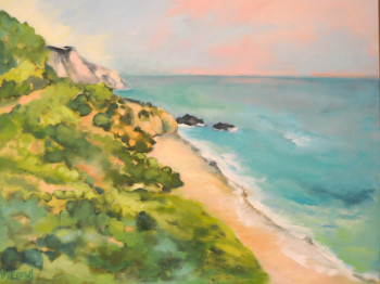Contemporary work named « CALA DES PINO  - ANDALOUSIE », Created by MARLEEN MELENS