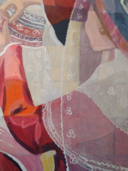 Contemporary work named « Danseriennes Aberiou », Created by GEORGEL
