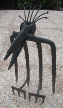 Contemporary work named « RAPACE », Created by DOMINIQUE VELLERET