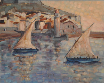 Named contemporary work « Voiles », Made by PHILIPPE JAMIN