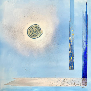 Contemporary work named « Legero », Created by FLORENCE FéRAUD-AIGLIN