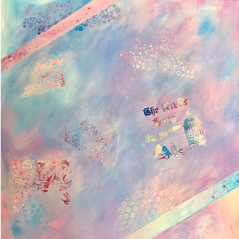 Contemporary work named « Romantico 1 », Created by FLORENCE FéRAUD-AIGLIN