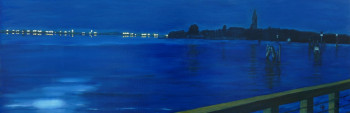 Contemporary work named « Venezia 3 », Created by JEAN-FRANçOIS ZANETTE
