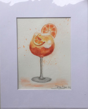 Named contemporary work « Collection « les cocktails » 1 », Made by PATRICIA DELEY