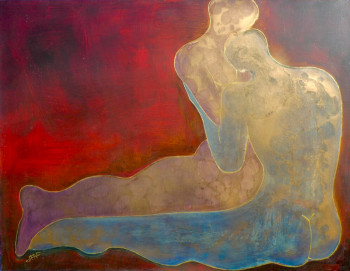 Named contemporary work « Eros 2 », Made by PHILIPPE JAMIN