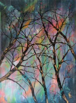 Contemporary work named « Le retour du printemps », Created by ANNE ROBIN