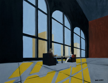 Contemporary work named « Discussion », Created by GREG BARRY