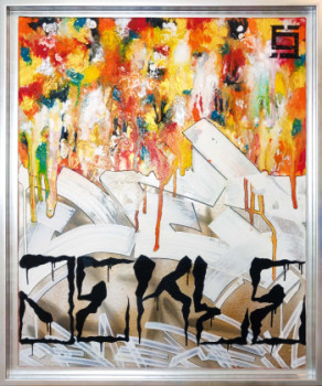 Contemporary work named « DRIPPIN' », Created by JEKLE