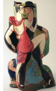 Named contemporary work « Tango », Made by MIKE KAY