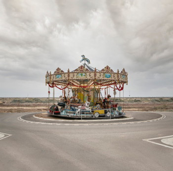 Named contemporary work « The Carousel », Made by EMMANUEL PASSELEU