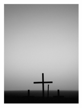 Contemporary work named « The cross », Created by JADE CALA
