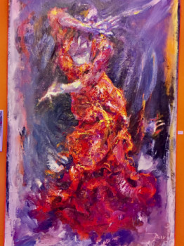 Named contemporary work « Flamenco », Made by MORY