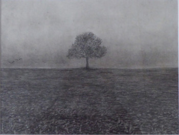 Contemporary work named « Solitude », Created by GERARD BOITTELLE