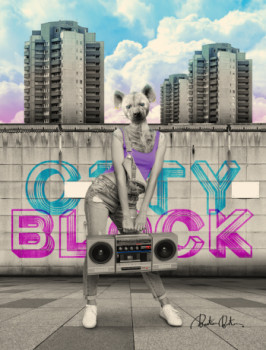 Contemporary work named « Gisele », Created by BASTIEN BOSTON