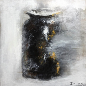 Named contemporary work « Le pot », Made by PATRICIA DELEY